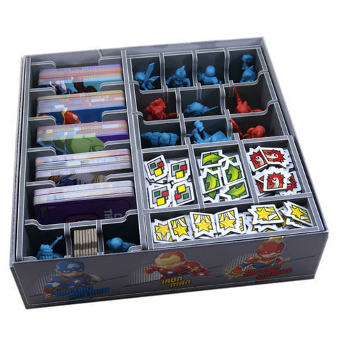 Folded Space Game Inserts Marvel United