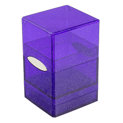 ULTRA PRO Deck Box Satin Tower Glitter - Purple
