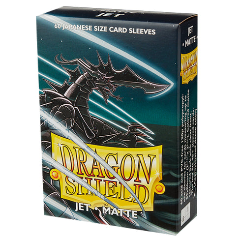 Dragon Shield Japanese 60ct Jet MATTE 59x86mm Sleeves
