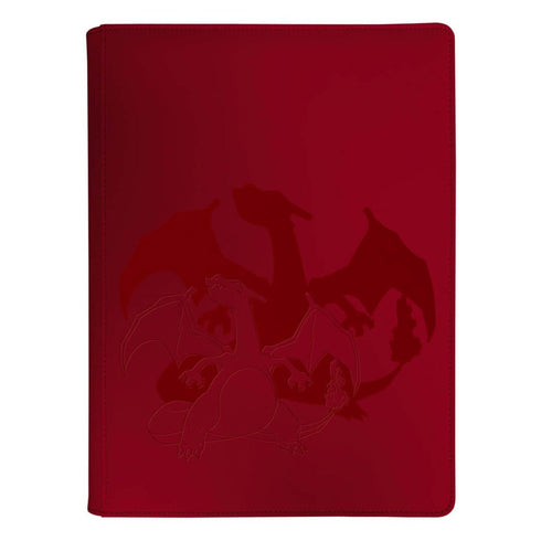 ULTRA PRO Pokemon - Portfolio - 9PKT- Zippered PRO Binder- Elite Series Charizard