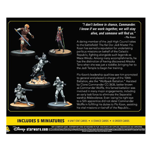 Star Wars: Shatterpoint - Lead by Example Squad Pack