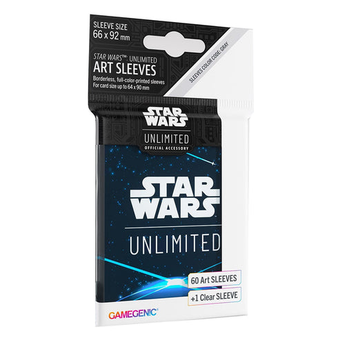 Gamegenic Star Wars Unlimited Art Sleeves - Space Blue