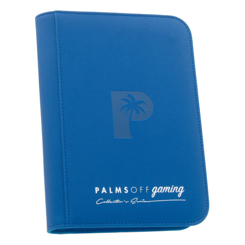 Collector's Series 4 Pocket Zip Trading Card Binder - BLUE
