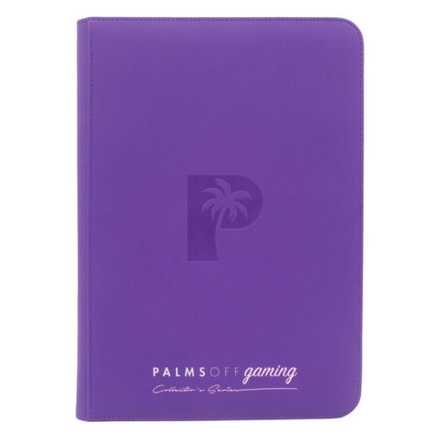 Collector's Series 9 Pocket Zip Trading Card Binder - PURPLE