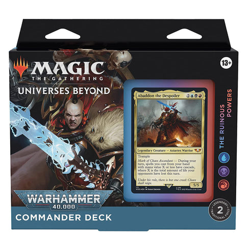 Magic Warhammer 40K Universes Beyond Commander Decks Regular Edition (Set of 4)