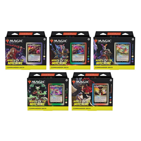 Magic March of the Machine Commander Decks (Set of 5)