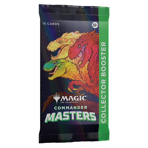 Magic Commander Masters Single Collector Booster Pack