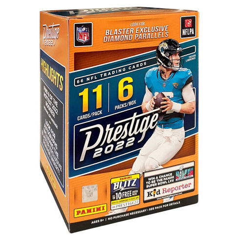 PANINI 2022 Prestige NFL Football (Hobby) Blaster Box