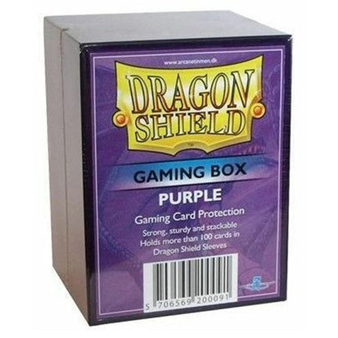 Dragon Shield Strongbox 100+ Purple Deck Box