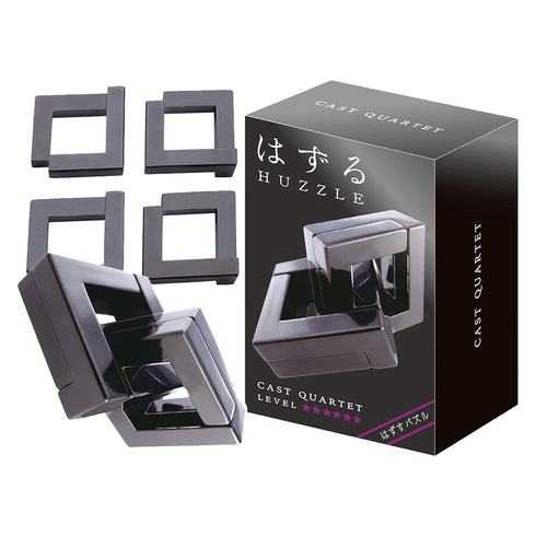 Hanayama Huzzle Hand Puzzle L6 Quartet