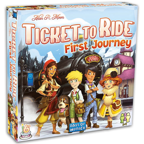 Ticket to Ride Europe First Journey