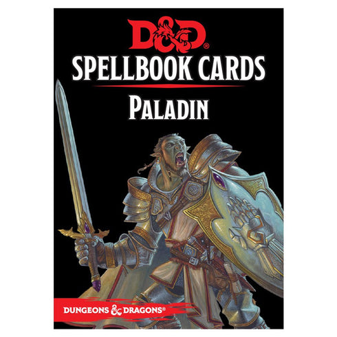 D&D Spellbook Cards Paladin
