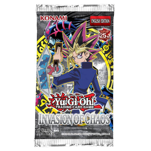 YuGiOh! - Legendary Collection 25th Anniversary Invasion of Chaos Booster Box/Booster Bundle