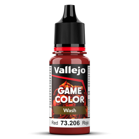 Vallejo Game Colour Red Wash 18ml (73.206)