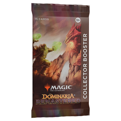 Magic Dominaria Remastered Single Collector Booster Pack