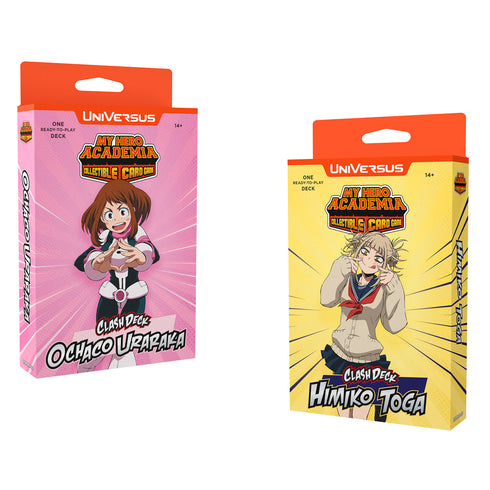 My Hero Academia CCG Wave 6 Jet Burn Clash Decks (Pair)