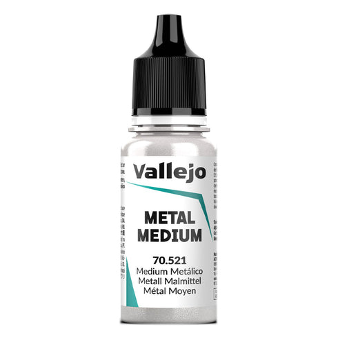 Vallejo Game Colour Metal Medium 18ml (70.521)