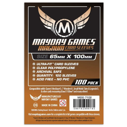 Mayday Magnum Copper Sleeve Pack of 100 65 X 100 MM 7 wonders