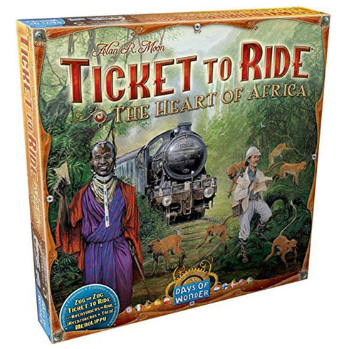 Ticket to Ride Heart of Africa Expansion