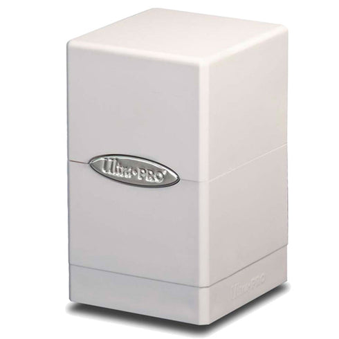 ULTRA PRO - Satin Tower - White Deck Box Card Storage