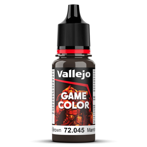 Vallejo Game Colour Charred Brown 18ml (72.045)