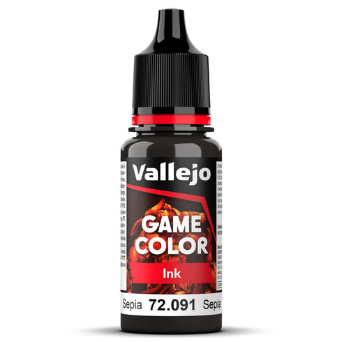 Vallejo Game Colour Sepia Ink 18ml (72.091)