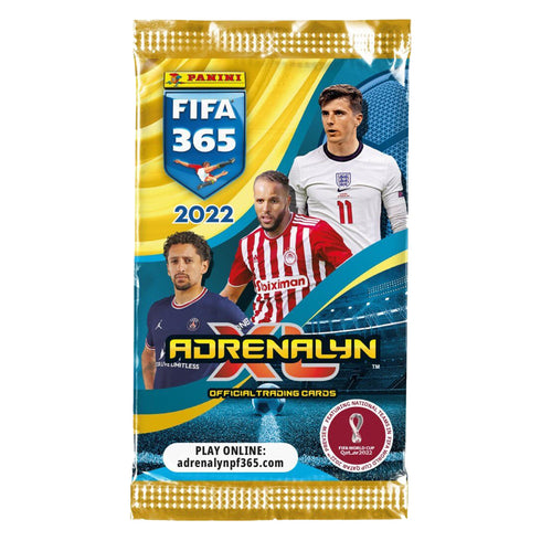 PANINI Adrenalyn FIFA 365 2022 Soccer Cards Display