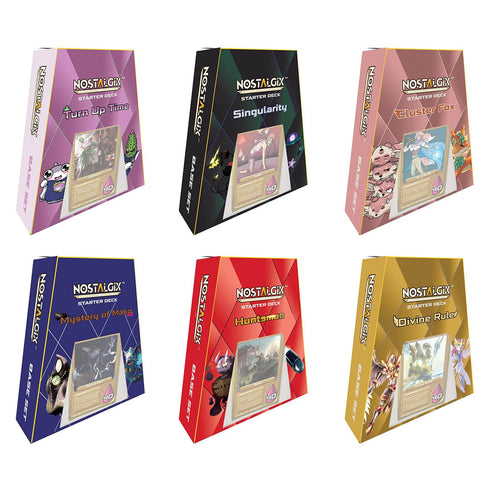 NOSTALGIX TCG Starter Deck (Set of 6)
