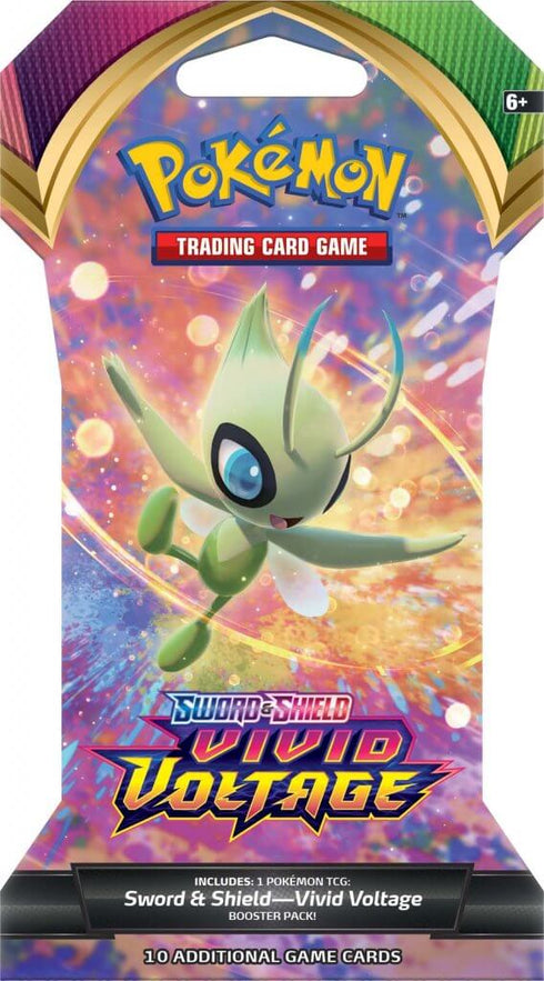 Pokemon TCG Sword and Shield 4 Vivid Voltage Booster Blister