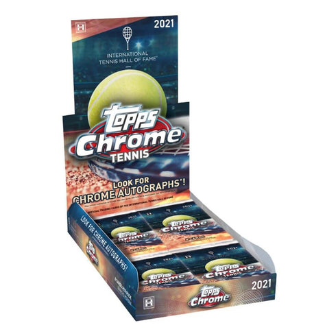 TOPPS Tennis Chrome 2021 HOBBY Box