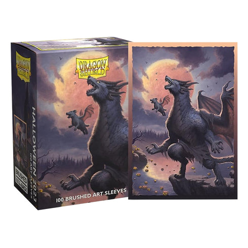 Dragon Shield 100ct Brushed Art Sleeves Halloween 2023