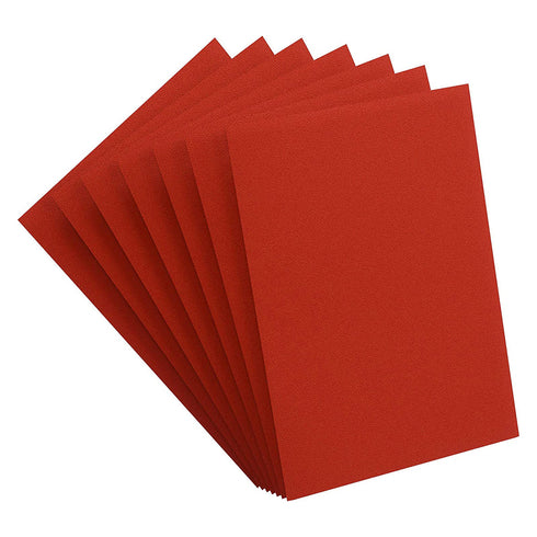 Gamegenic Matte Prime Card Sleeves Red (66mm x 91mm) (100 Sleeves Per Pack)