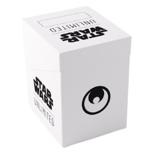 Gamegenic Star Wars Unlimited Soft Crate Deck Box - White/Black