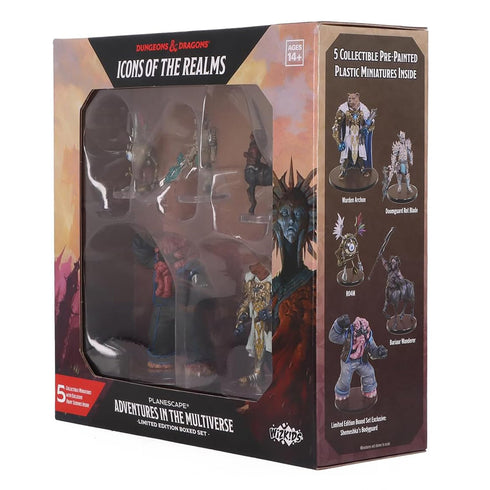 D&D Icons of the Realms Planescape: Adventures in the Multiverse - Limited Edition Boxed Set