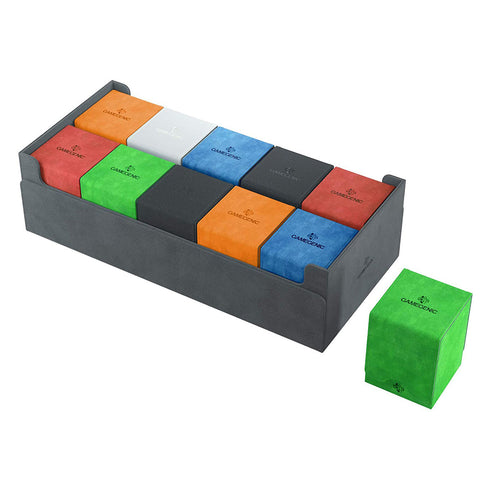Gamegenic Dungeon 1100+ Convertible Gray Deck Box
