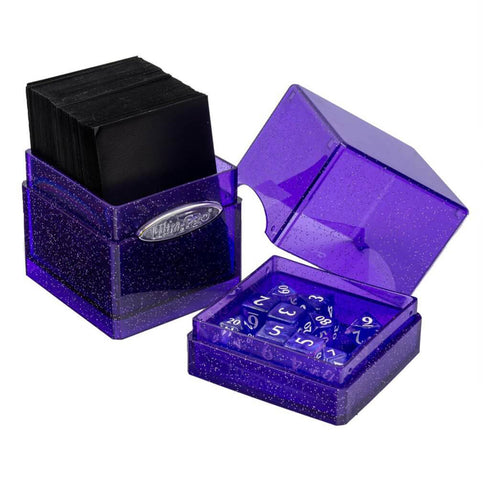 ULTRA PRO Deck Box Satin Tower Glitter - Purple