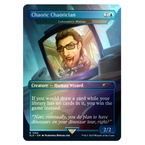 Magic Secret Lair x Jurassic World: Dr. Ian Malcolm Foil Edition