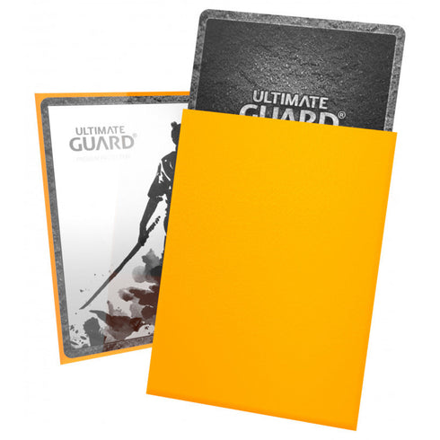 Ultimate Guard Katana Standard Size Sleeves 66 x 91mm Yellow 100ct