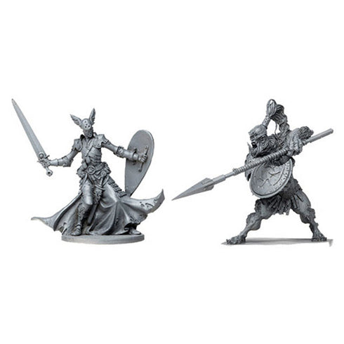 Massive Darkness Warrior Priests vs The Spearmaiden Cyclops Expansion