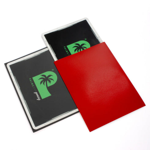 Palms Off Blackout Deck Sleeves - Red