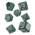 Q Workshop Harry Potter Modern Dice Set - Slytherin - Green Dice Set 7