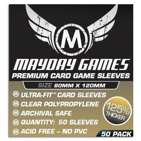 Mayday Magnum Premium Gold Sleeve 80 X 120 mm 50ct Dixit Mysterium