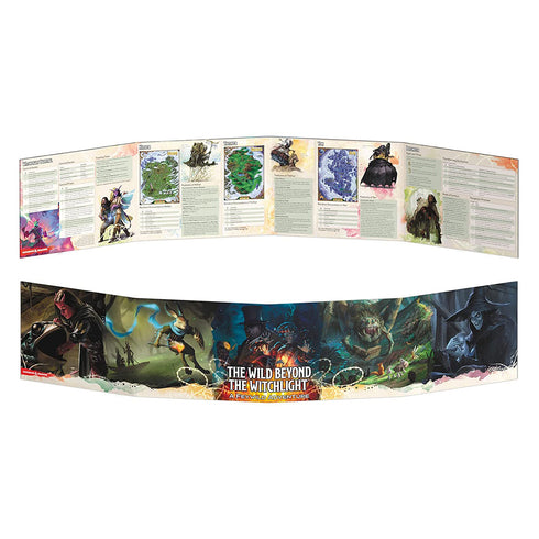 D&D The Wild Beyond The Witchlight DM Screen