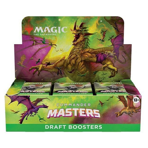 Magic Commander Masters Draft Booster Box