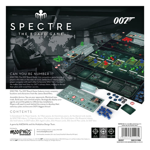 007 SPECTRE Board Game