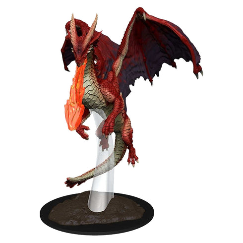 D&D Nolzurs Marvelous Unpainted Miniatures Young Red Dragon