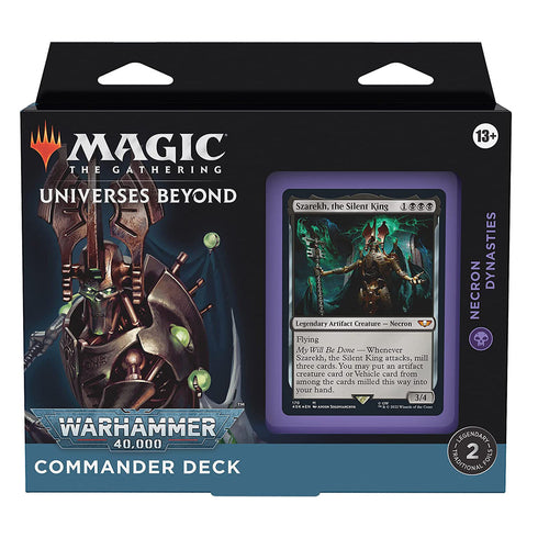 Magic Warhammer 40K Universes Beyond Commander Decks Regular Edition (Set of 4)