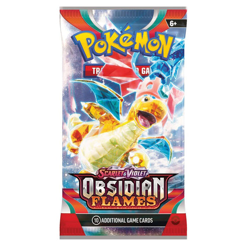 POKEMON TCG Scarlet & Violet Obsidian Flames Single Booster Pack