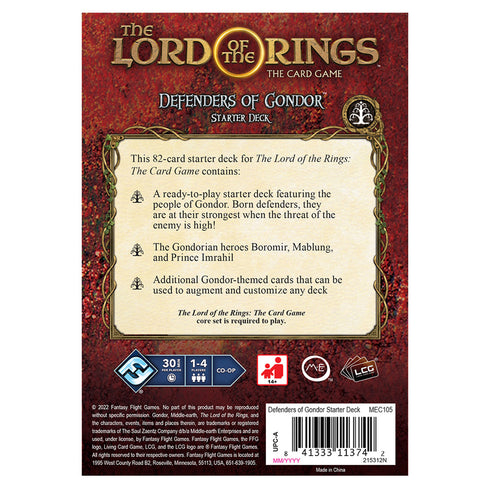 Lord of the Rings LCG Defenders of Gondor Starter Pack