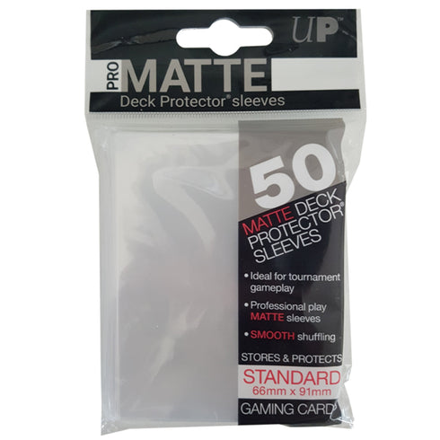 ULTRA PRO Deck Protector Sleeves Pro Matte Clear Standard